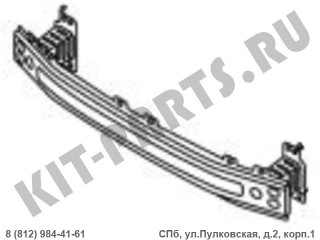 Усилитель переднего бампера для Geely Emgrand X7 NL4 101203656601C15