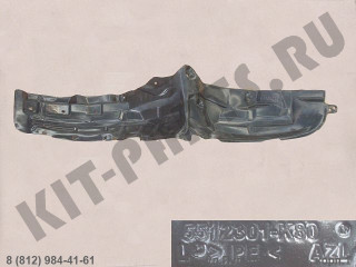 Подкрылок (локер) передний левый для Great Wall Hover H5 5512301K80