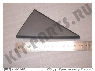 Накладка треугольная двери передней левой (перед зеркалом) для Lifan X60 S6102181B31